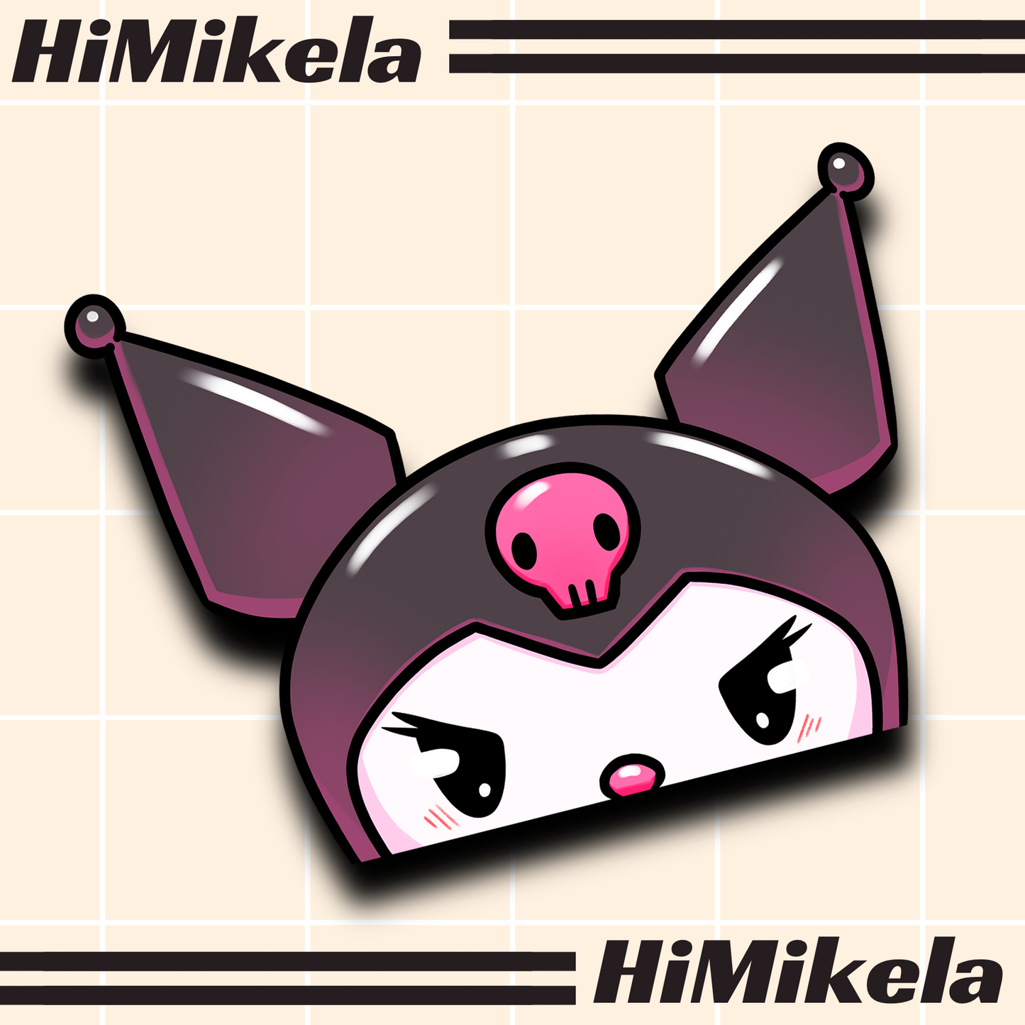 Sanrio Peeker Decals