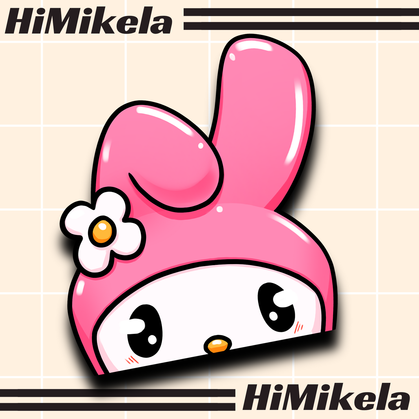 Sanrio Peeker Decals
