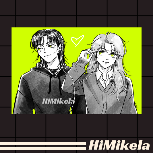 Green Yuri Small Prints