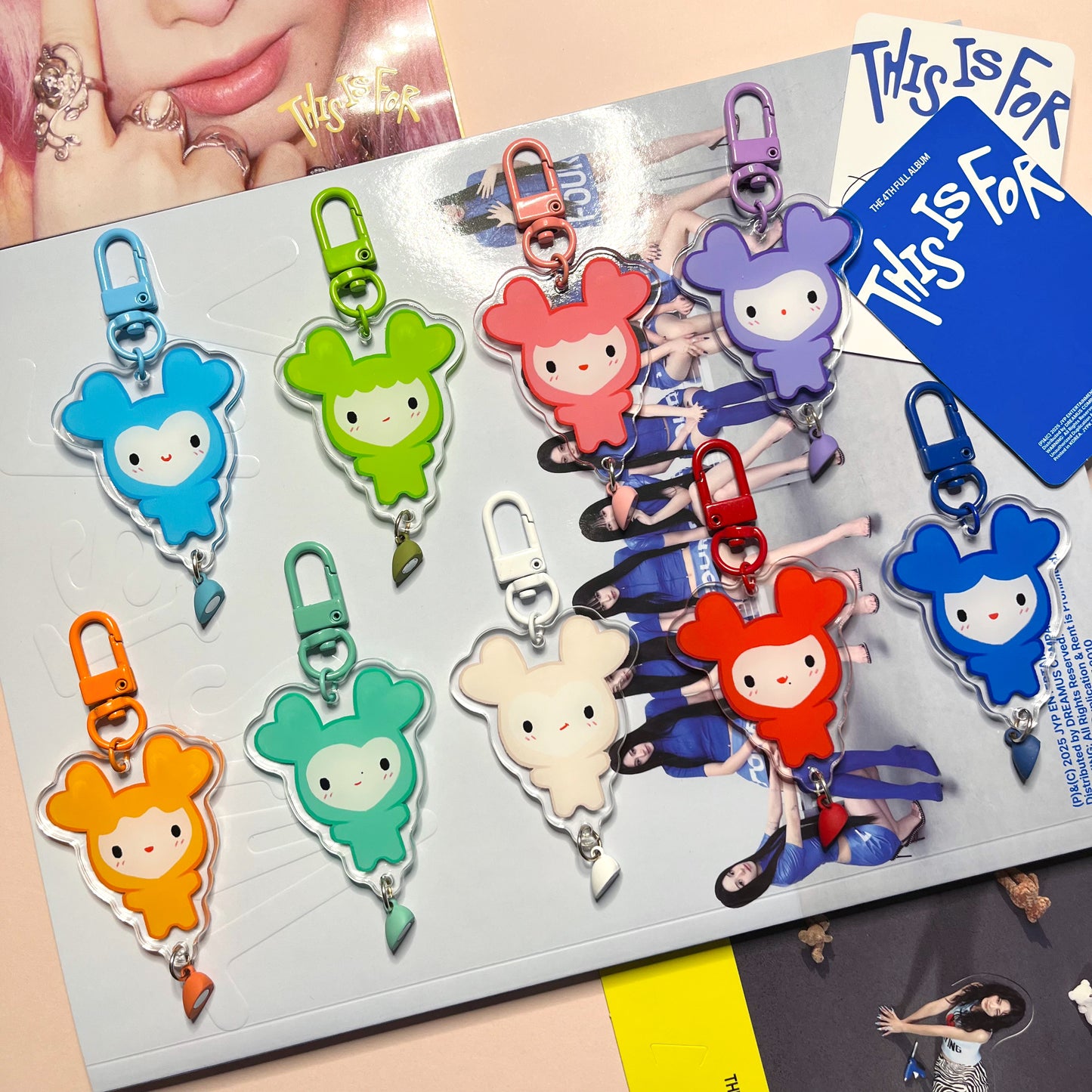 Twice Lovely Magnetic Heart Charms