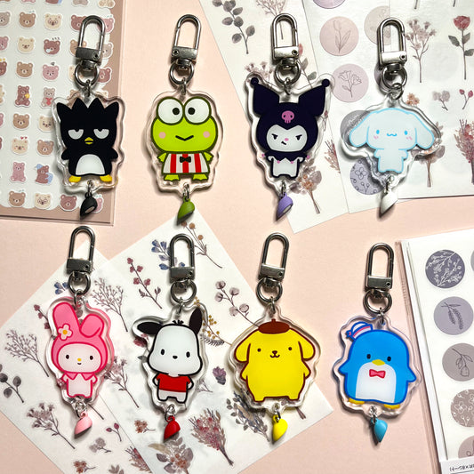 Sanrio Magnetic Heart Charms