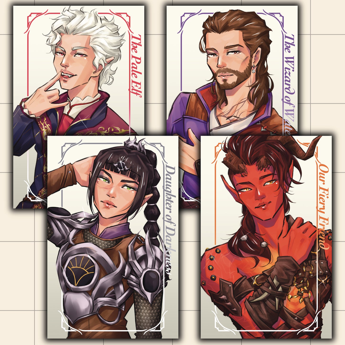 BG3 Medium Prints