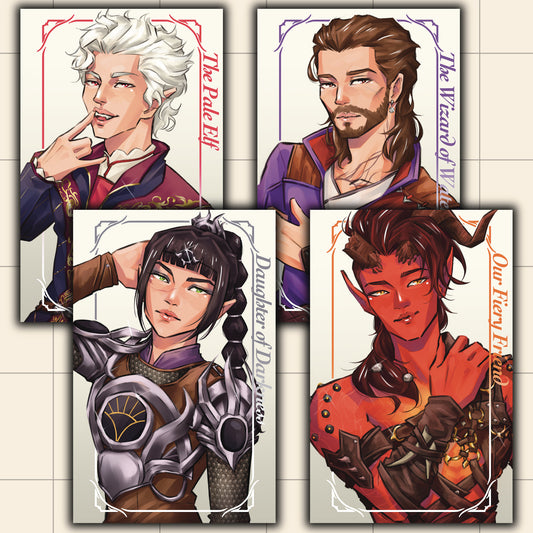BG3 Medium Prints