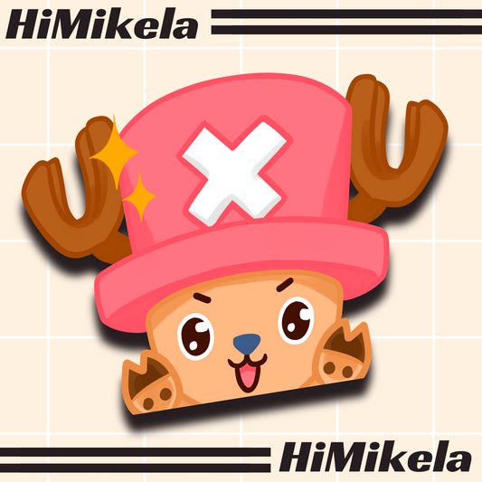 Chopper Peeker Decal