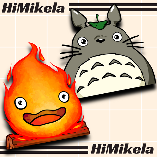 Ghibli Peeker Decals