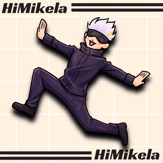 Gojo Peeker Decal