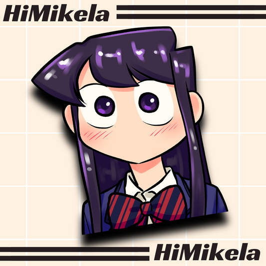 Komi Peeker Decal