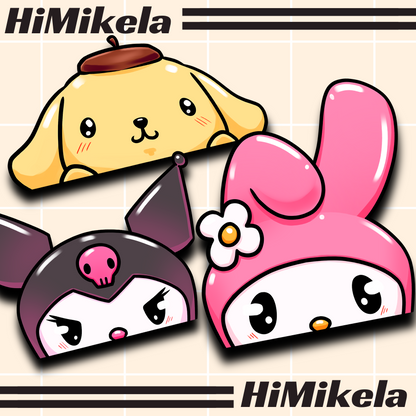 Sanrio Peeker Decals