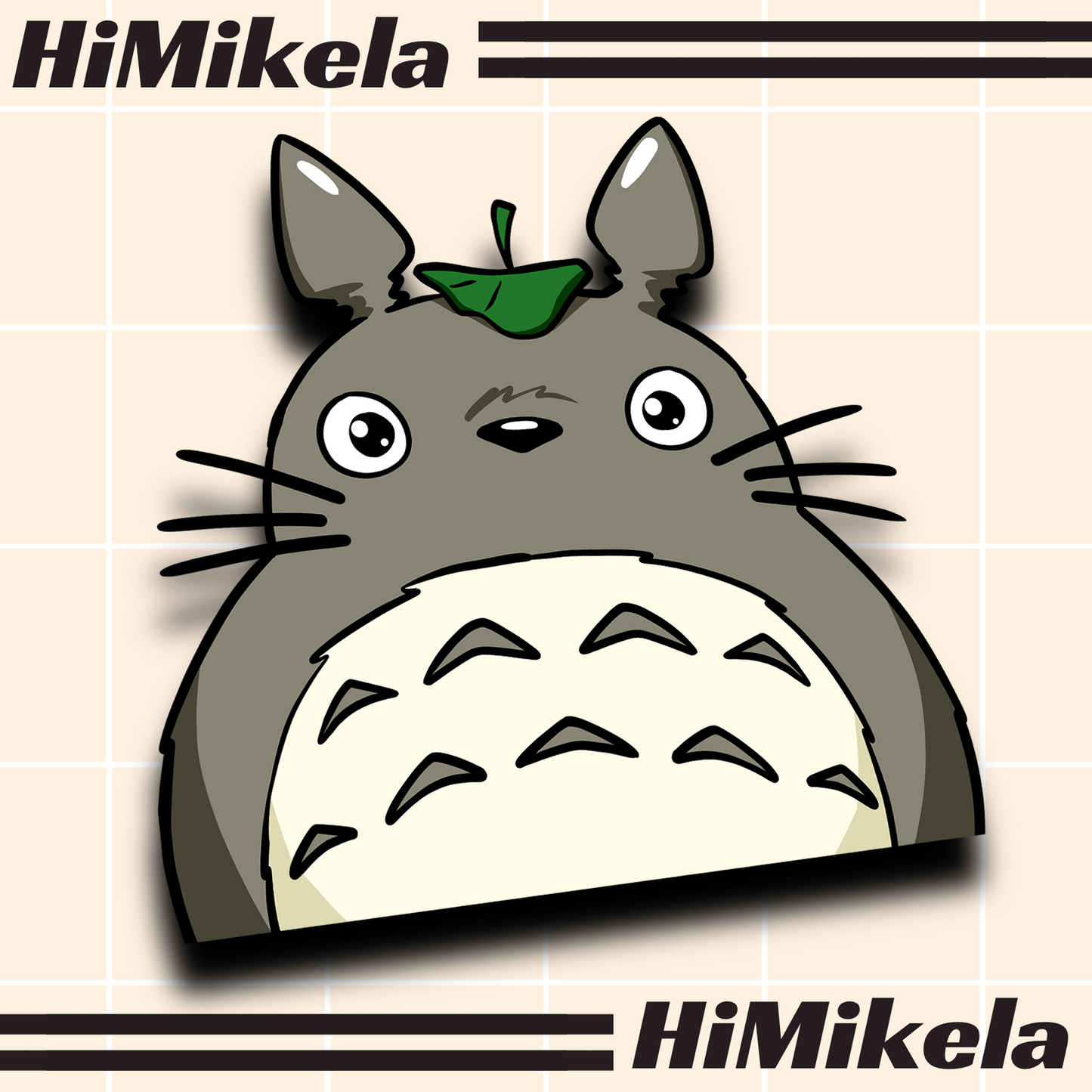 Ghibli Peeker Decals