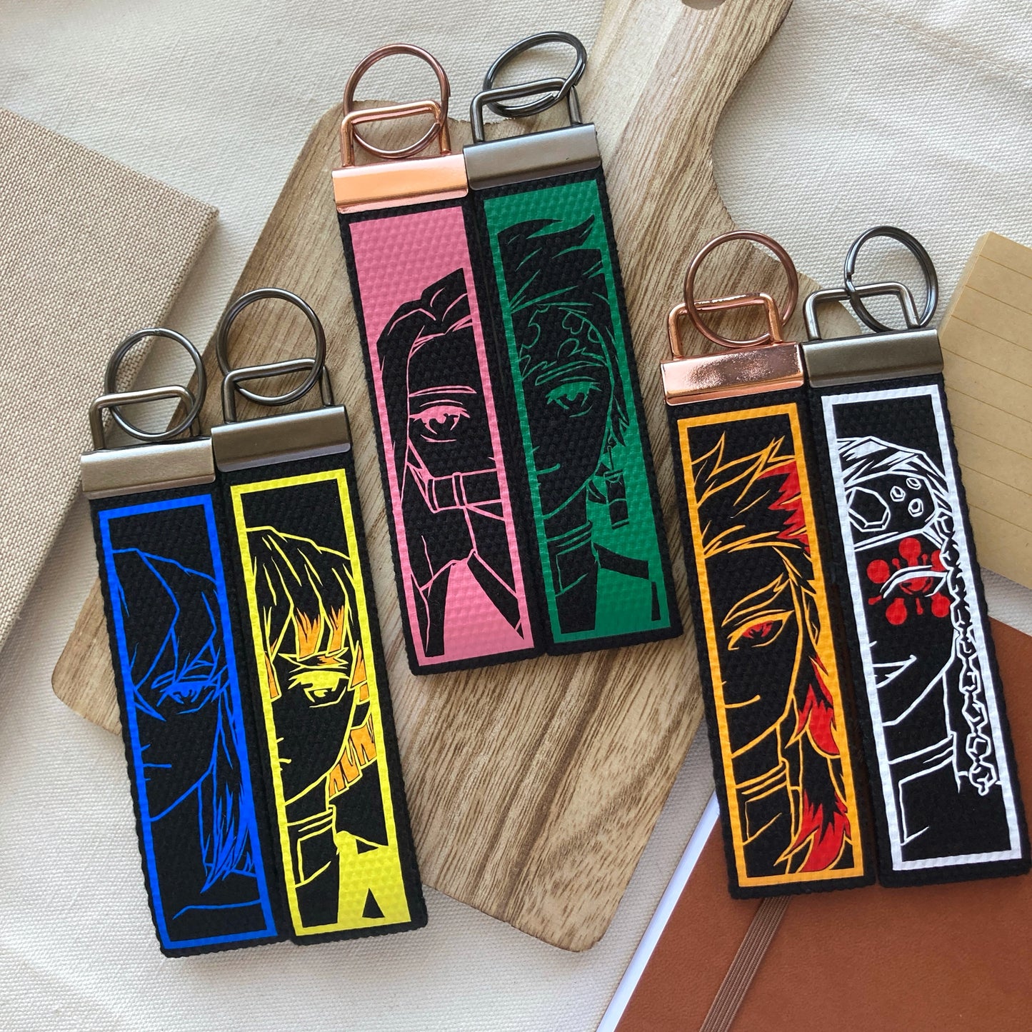 Demon Slayer Key Tag Keychains