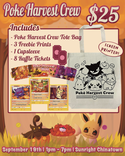PREORDER - Poke Harvest Crew Tier