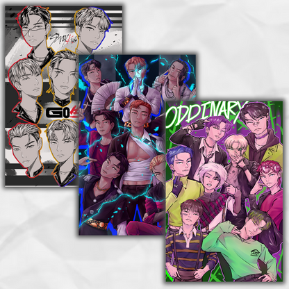 Stray Kids Large Prints