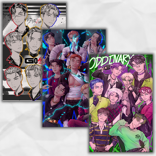 Stray Kids Large Prints