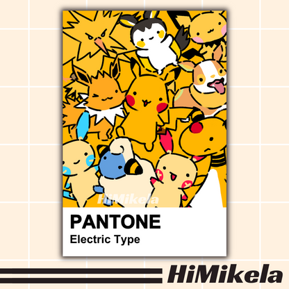 Poke Pantone Small Prints
