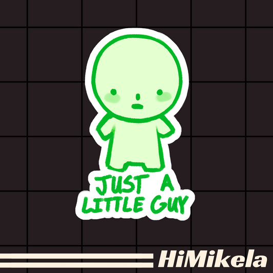 Smiski Just A Little Guy Sticker