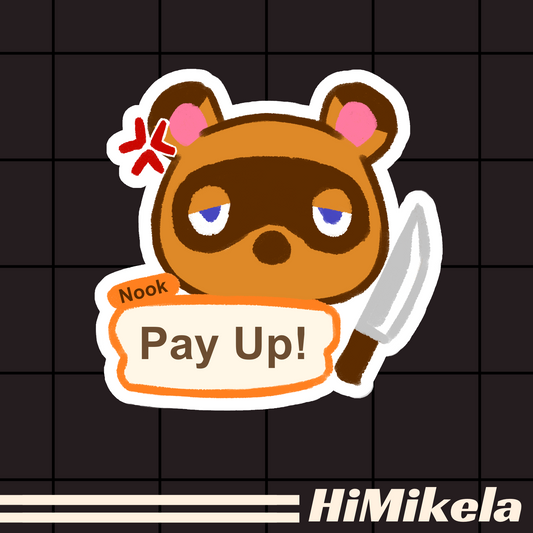Pay Up Sticker