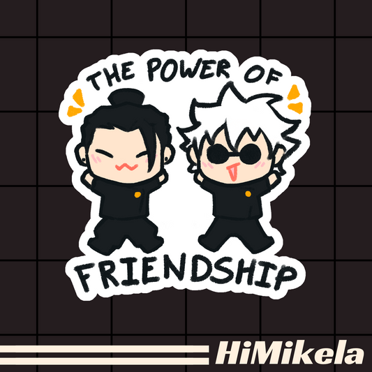 The Power of Friendship Sticker