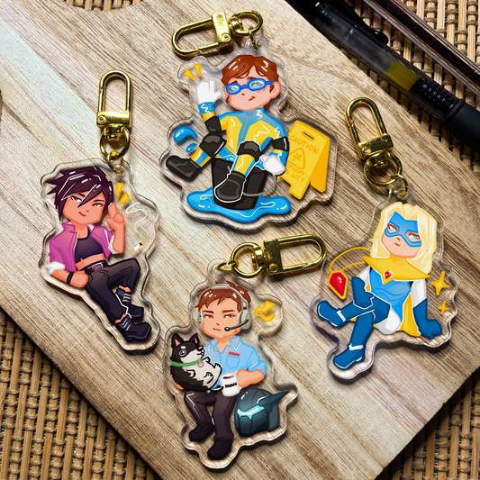 Dispatch Acrylic Charms