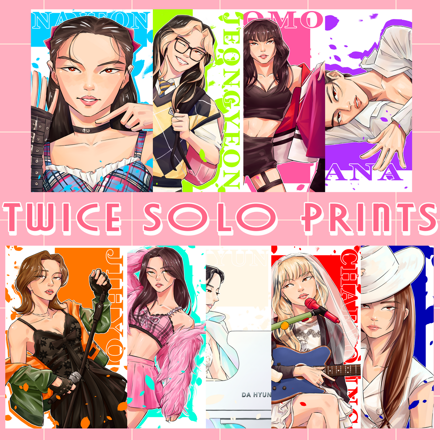 Twice Ready To Be Solo Prints