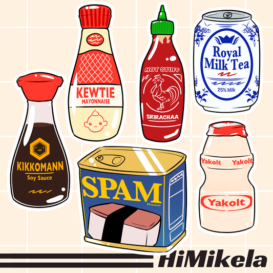 Foodie Stickers