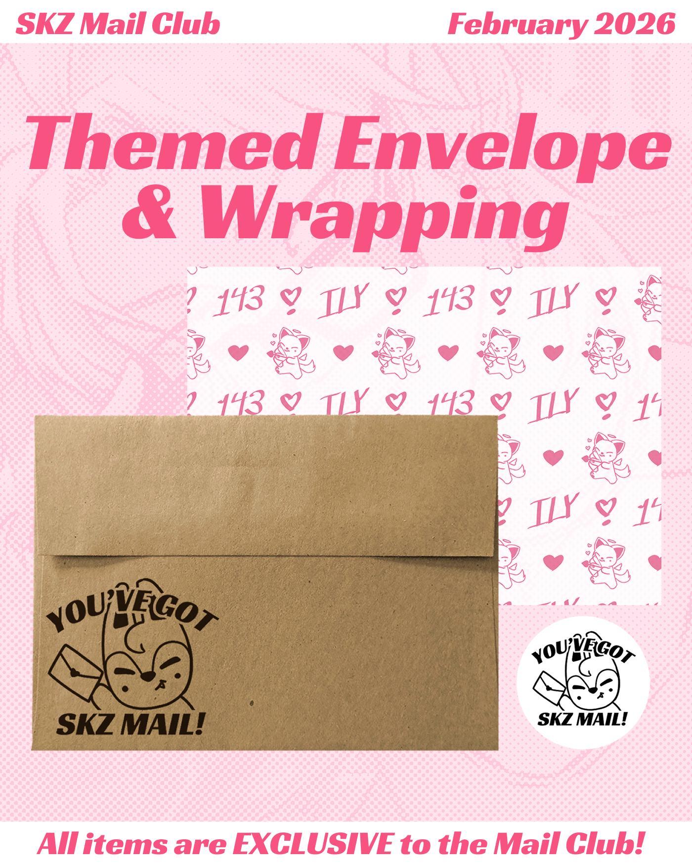 SKZ Mail Club Membership - February 2026