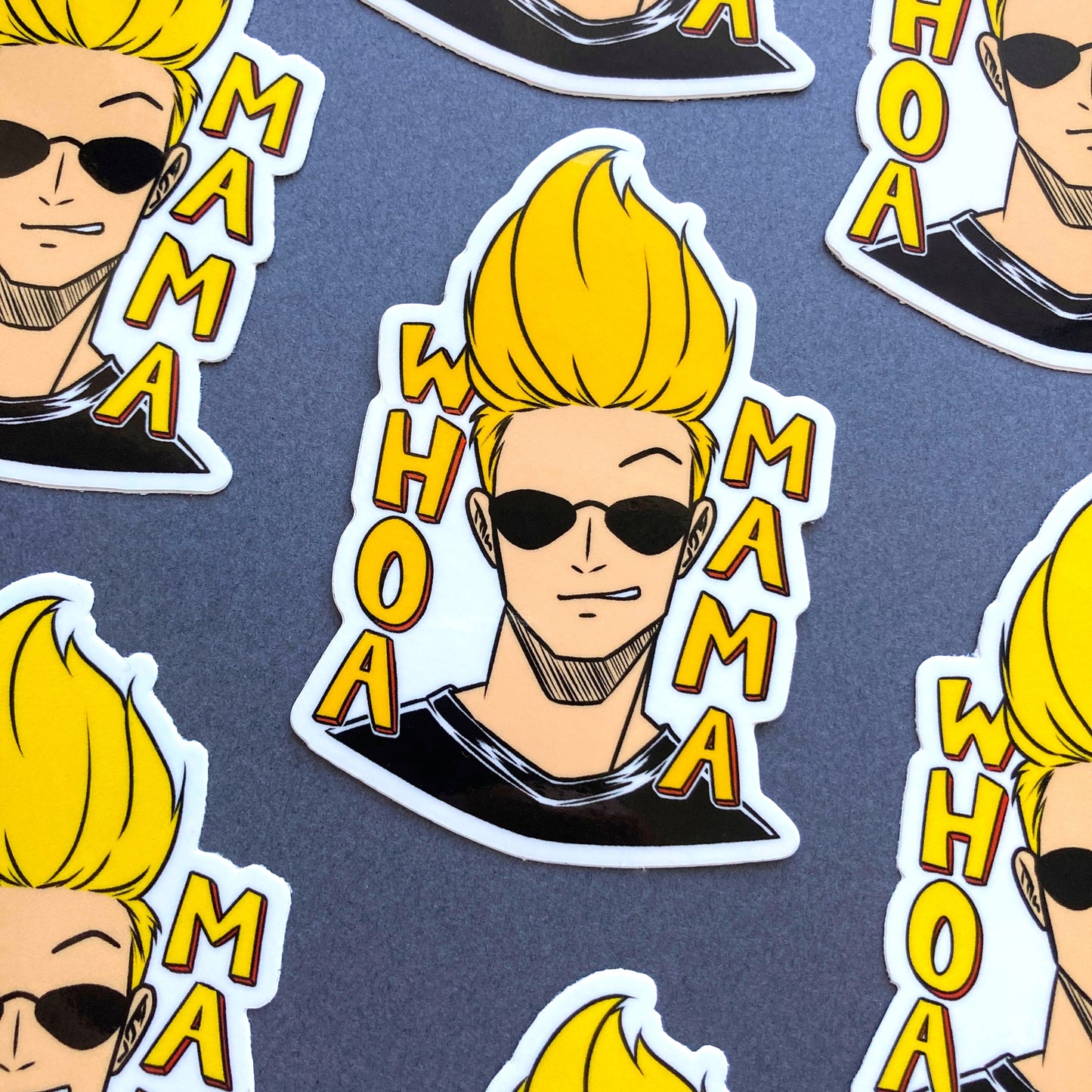 Johnny Bravo Sticker