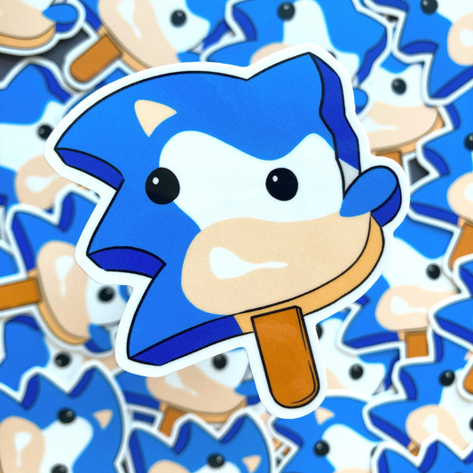 Sonic Popsicle Sticker