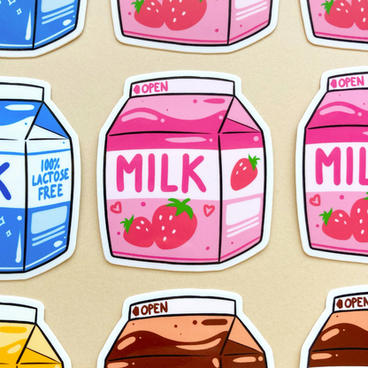 Milk Carton Stickers