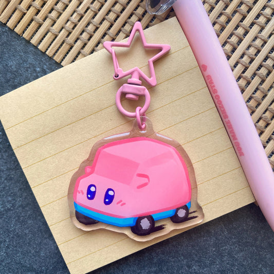 Kirby Acrylic Charm