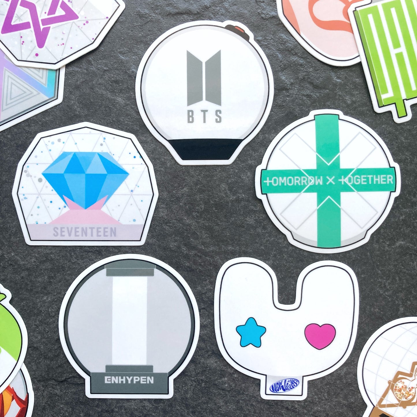 Kpop Lightstick Stickers