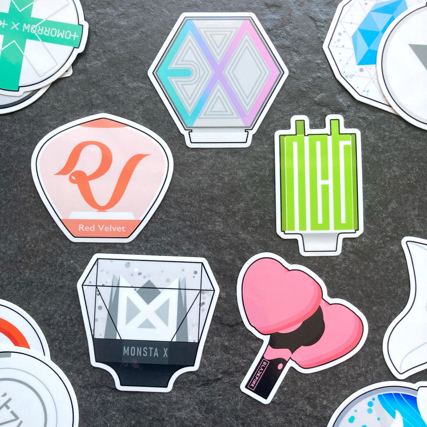 Kpop Lightstick Stickers