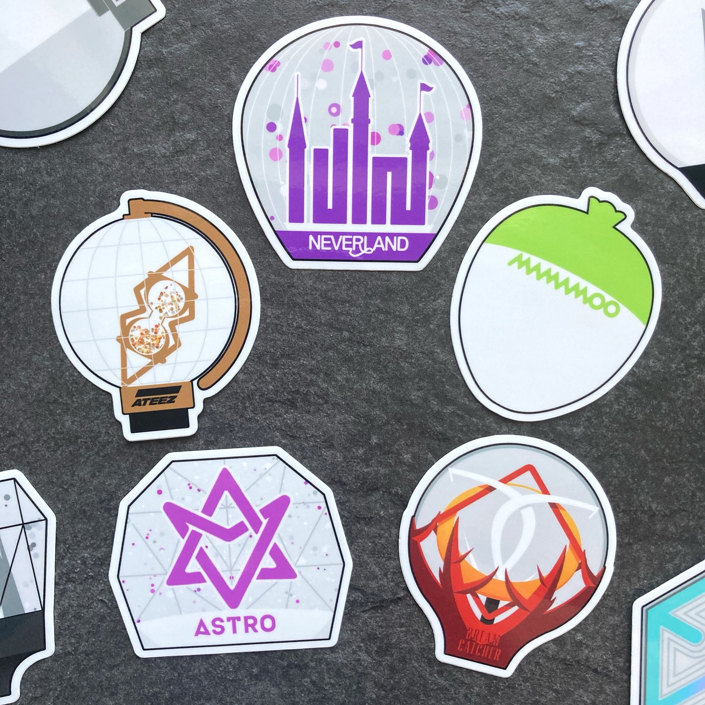 Kpop Lightstick Stickers