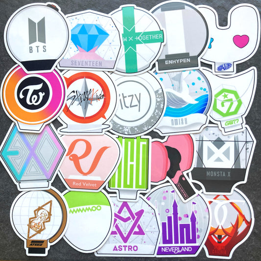 Kpop Lightstick Stickers