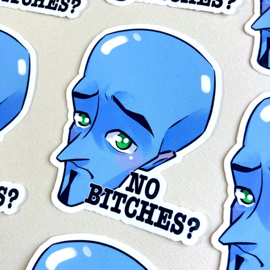 No B!tches Sticker