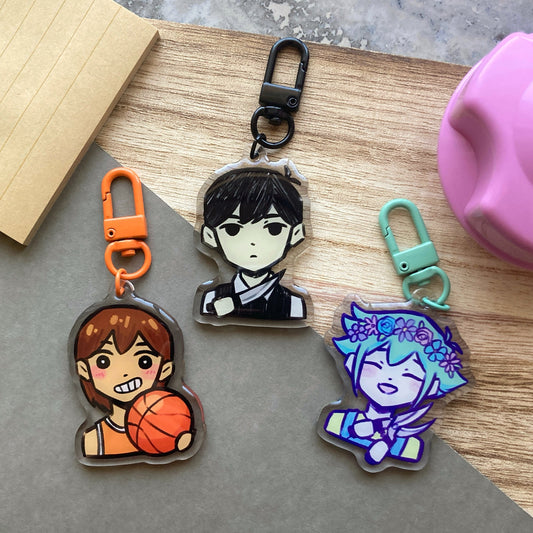 Omori Acrylic Charms