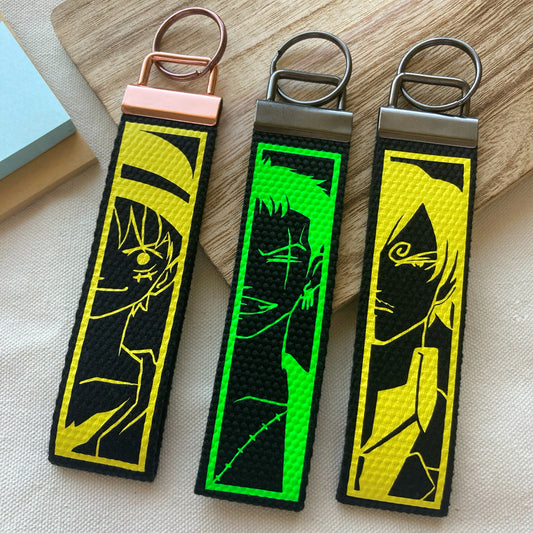 One Piece Key Tag Keychains