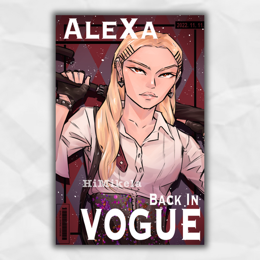 AleXa Back In Vogue 11x17 Print