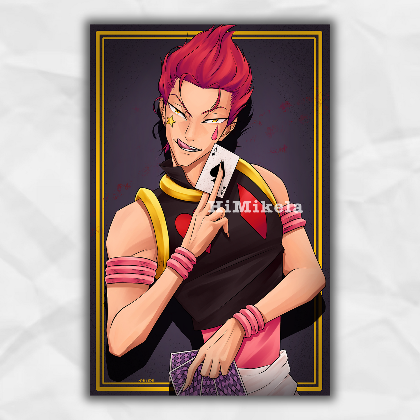 HXH Hisoka 11x17 Print