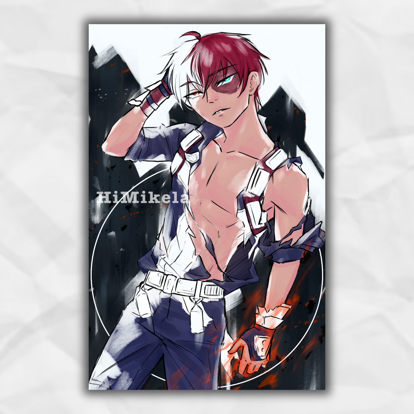 BNHA Todoroki Dabi 11x17 Prints