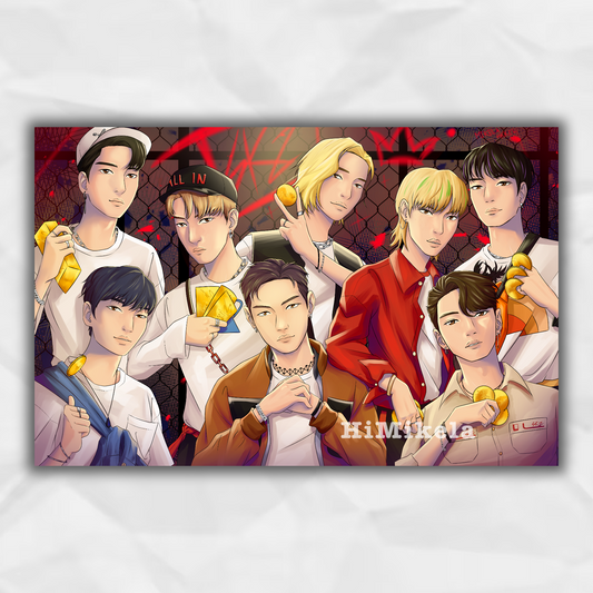 Stray Kids All In 11x17 Print