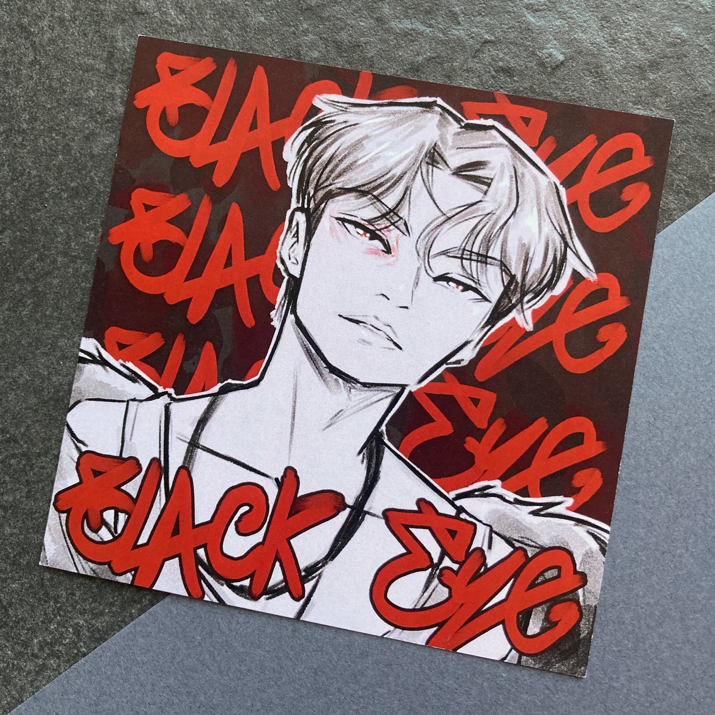 Seventeen Vernon Black Eye Small Print