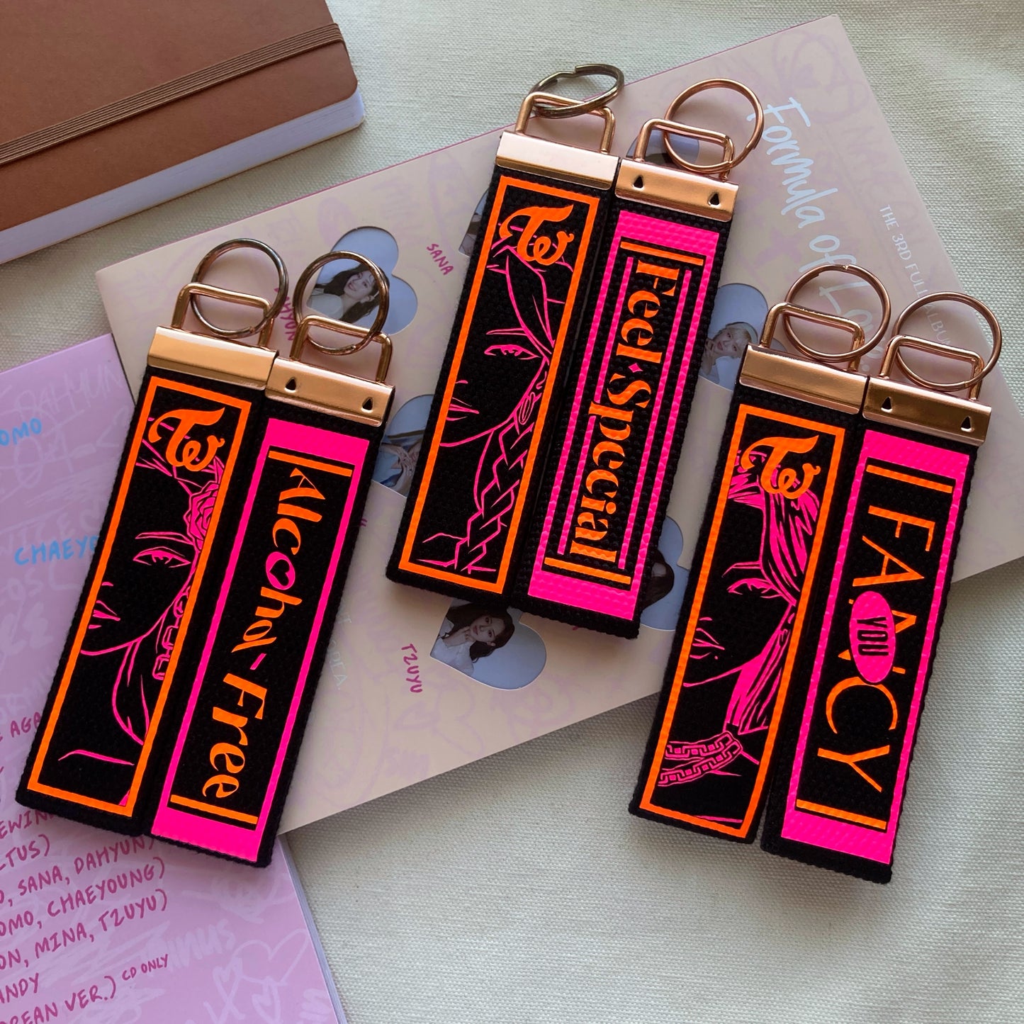 Twice Key Tag Keychains