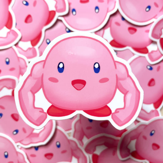 Buff Kirby Sticker