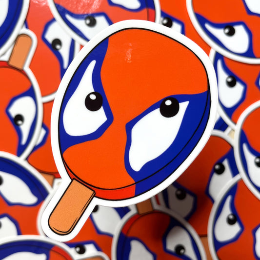 Spiderman Popsicle Sticker