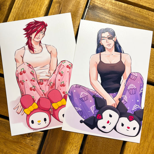 Caitvi PJ Small Prints