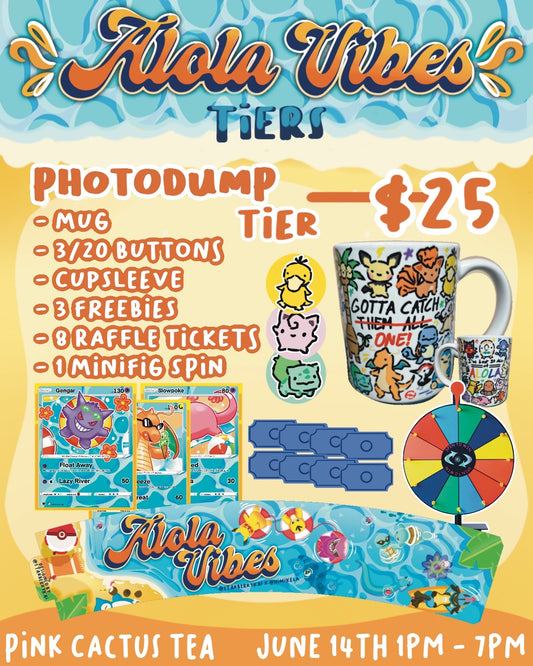 PREORDER - Alola Vibes Tier