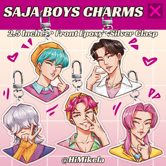 KPDH Saja Boys Charms